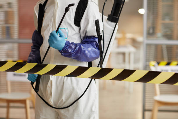 Professional Biohazard technician working in Woodlake, VA